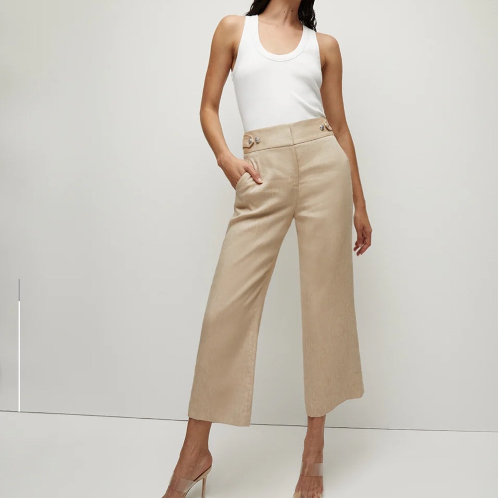Veronica Beard linen pant